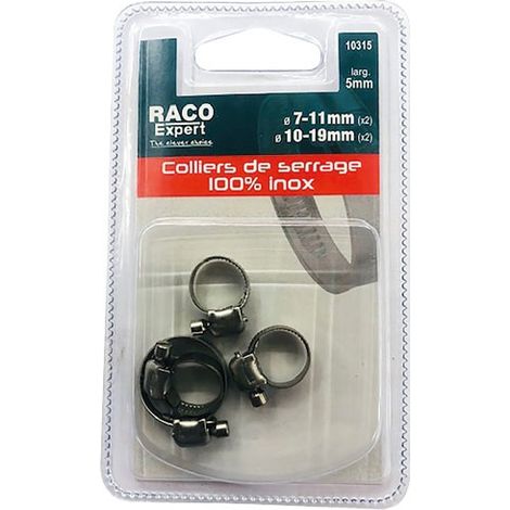 Edelstahl-Halsketten 5mm 2x7-11mm 2x10-19mm - Raco Expert