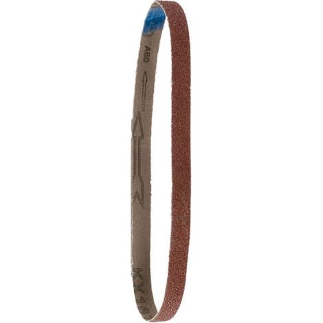 RYOBI Kit 3 bandes abrasives 13 x 457 mm pour ponceuse à bande - grain 60 - 80 - 120 - RAKPFB03