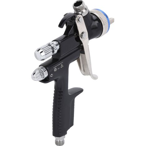 Pistolet à peinture professionnel à haute atomisation, filetage mâle G1/4, pour l'automobile, l'industrie et le travail du bois. (1/5)