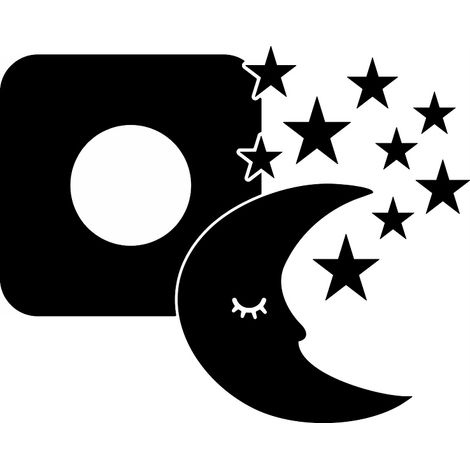 Schutzaufkleber für die Switch – Mond (1/5)