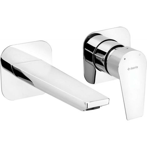 Deante Agawa Grifo de lavabo cromado diseño minimalista (1/3)
