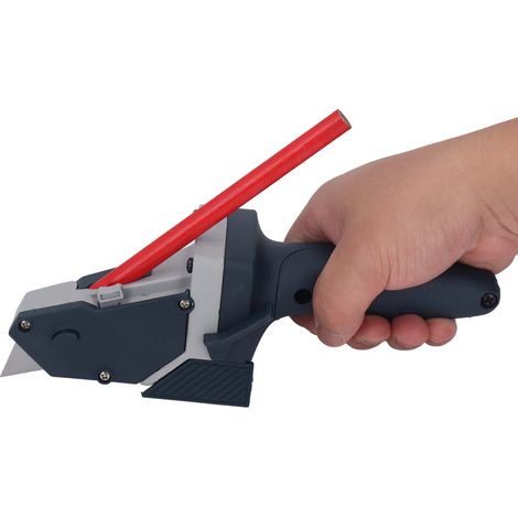 Placo-Messer mit Maßband, tragbares Schneidewerkzeug für Gipskarton, Pappe und Holz, Heimwerkerbedarf (1/5)