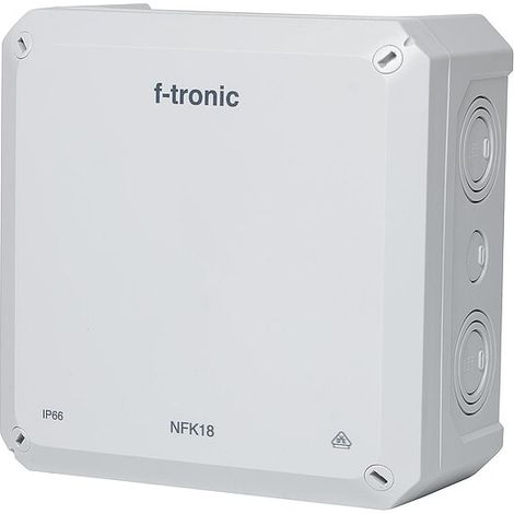 F-TRONIC FR-Abzweigkasten Neptun Compact, 180x180x93 mm, grau