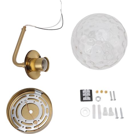 murale de chevet moderne et simple lampe de fond innovante