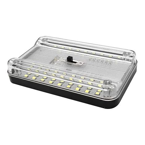 Eclairage intérieur de voiture - 36 LEDs pour plafonnier de toit de voiture Van Truck 12V avec interrupteur 3 vitesses (1/5)