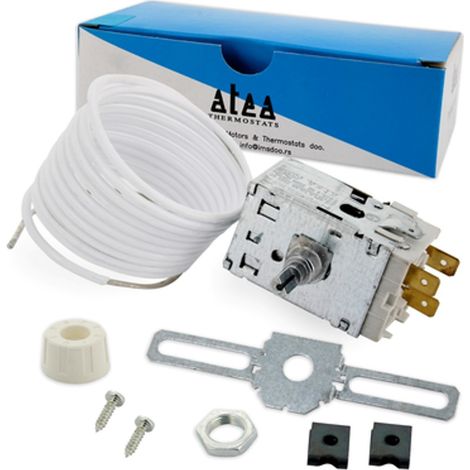 KIT TERMOSTATO UNIVERSALE FRIGORIFERO CAPILLARE 2mt COMBINATI ATEA A13.1002