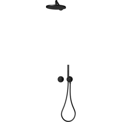 KEUCO IXMO set de ducha 7 mezclador termostático, 2 consumidores