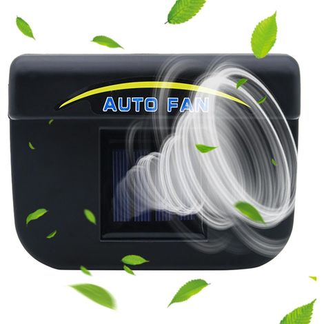 Ventilateur de fenêtre voiture, production d'énergie solaire (1/5)