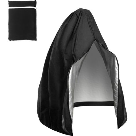 Funda colgante para silla, impermeable y a prueba de polvo, con cremallera (individual) (1/5)