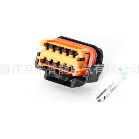 Domestic connector 98788-1201 is suitable for automotive high and low beam daytime lamp plugs (DJ7103-1.5-21). (1/3)