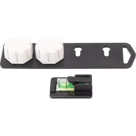 Kit d'outils de marquage pour trous de serrure, avec mini niveau à bulle, pour la pose de cadres et de fresques.