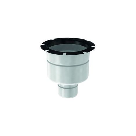 Bodenablauf 218 DN 100 o.GV 1.4301/Senkr.Halterand, FHD