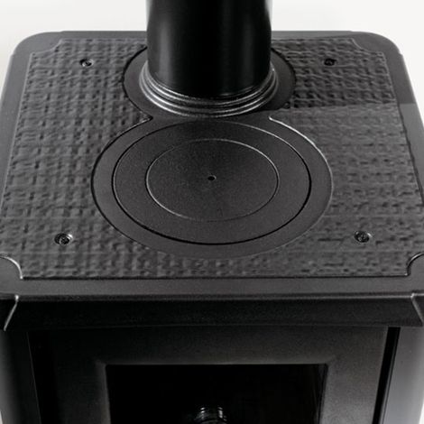 La Nordica Extraflame ricambio coperchio in ghisa nero per stufa Gemma Liberty rif. 7131653