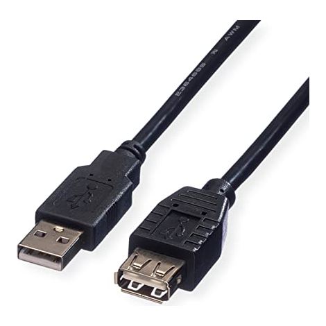 ROLINE 11.02.8948 cavo USB USB 2.0 1,8 m USB A Nero (1/4)