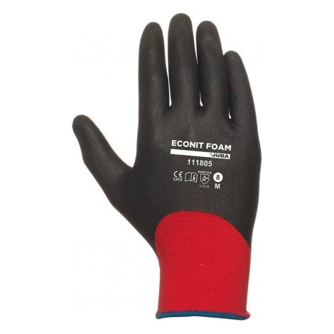 H111805/7 ECONIT FOAM GUANTE 15 GG NYLON REC TOTAL - JUBA