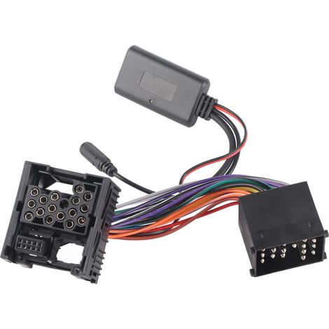 adaptador Bluetooth, cable AUX de 10 pines, micrófono incorporado, para BMW Serie 3 E46 (1/5)