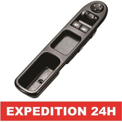Levé Vitre 207 Avant Gauche Vitre Électrique Interrupteur 6554.QC, Interrupteur de Lève-Vitre 207 Commande Vitre 207 pour Peugeot (1/4)