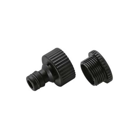 Presa per rubinetti con innesto rapido filetto f 3/4" + rid. a 1/2" in blister (26450060) 15 blister Karcher