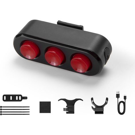Smart Rear Bike Light for Road and Mountain Biking, LED Lamp, 1 (1/5)