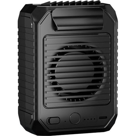 M22 10000mAh Tragbarer multifunktionaler Nackenventilator für den Außenbereich mit Lade- und Kühlfunktion.