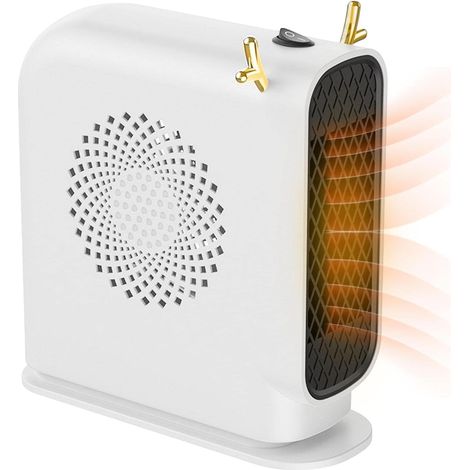 Mini chauffage de bureau, chauffe rapide, pour chambre et bureau. (1/5)