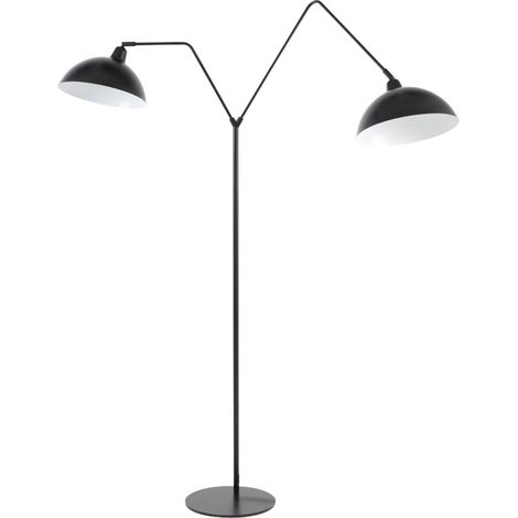 Light & Living - lámpara de pie - Orion - negro - metal - lámpara