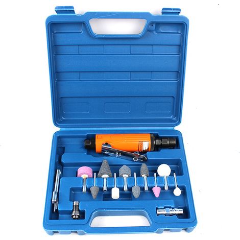 Outil de polissage pneumatique 1/4" pour meuleuse à matrice, Ensemble de Broyeur (1/3)