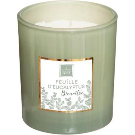Bougie Parfumée "Mael" 190g Feuille d'Eucalyptus