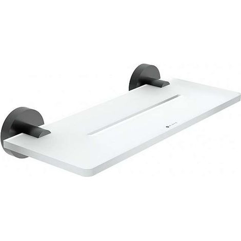 Nimco Unix - Ablage, 30 cm, Plexiglas/schwarz matt UNC X430-90