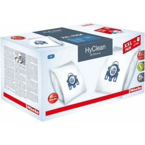 16 HyClean 3D-Staubbeutel für Miele Staubsauger. 99,9 % Filterleistung. Hygienischer, auslaufsicherer Ersatz.