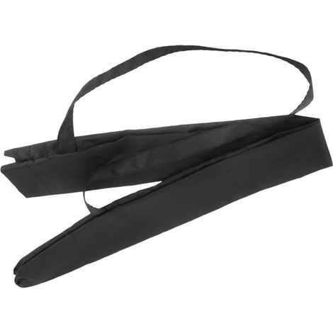 Housse de Parapluie Pongé Bandoulière Réglable, Noire, Portable (1/5)