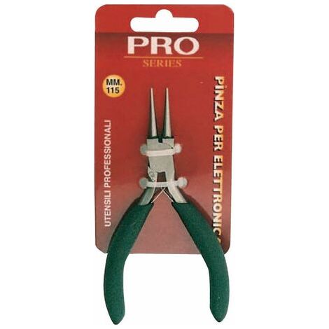 mini pinza per elettricista 115 mm art 203 con becchi tondi becco tondo (1/2)