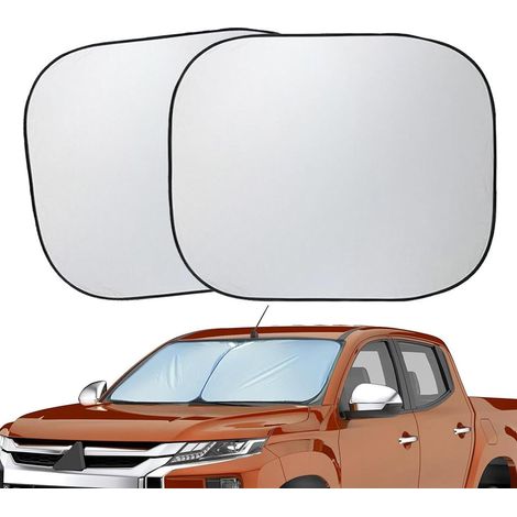 Housse de voiture, protection solaire, isolation thermique, déflecteur de fenêtre avec protection UV, accessoires intérieurs, film réfléchissant pour signalétique et décoration de voiture (1/5)