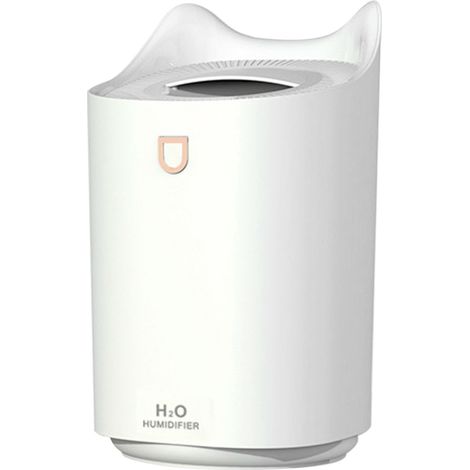 Ventilateur de bureau personnel design chat mignon silencieux portable refroidissement pour maison bureau chambre (1/5)