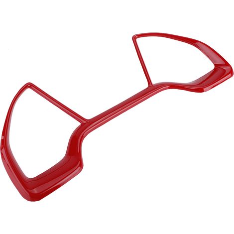 Zierringe, Instrumentenblenden, Interieurleisten für Honda Civic 10. Generation (2016–2018), rot, Tuning-Armaturenbrettringe, 4-teiliges Set (1/5)