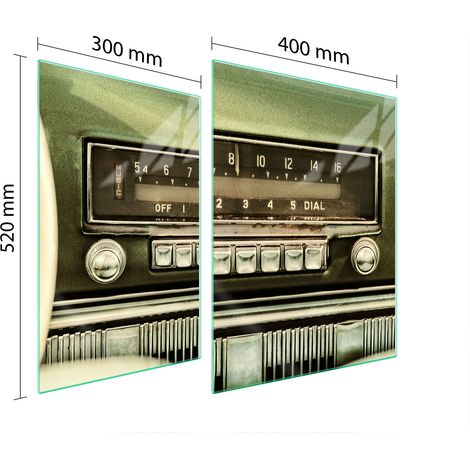 PLACA PROTECTORA DE VIDRIO PARA ESTUFA 70x52 RADIO (1/5)