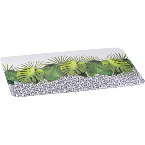 Tapis de bain en microfibre 45 x 75 cm Jungle