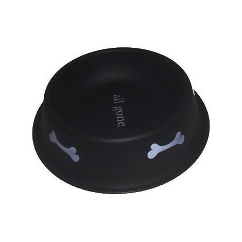 Trade Shop - Eisenschale für Hunde und Katzen mit Antirutschdurchmesser 26 cm -