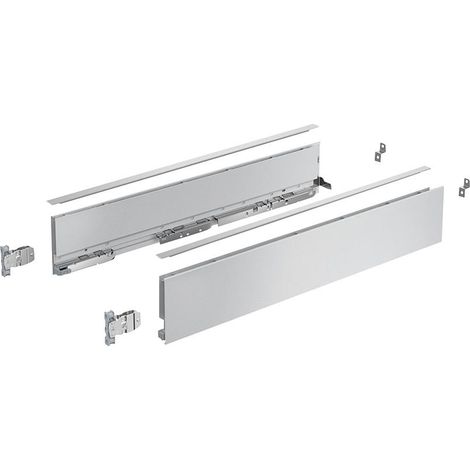 Hettich Zarge AvanTech YOU Set, Höhe 101 mm, NL 600 mm, silber, links und rechts (1/5)