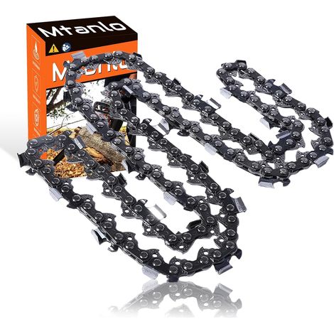 Chaîne de tronçonneuse 16" .325" Pas .050 jauge 66 maillons pour Husqvarna 41 45 49 51 55 336 339XP 550XP 340 346 345 350 351 435 440 445 450 450e Pièces de scie 501840666 (1/5)