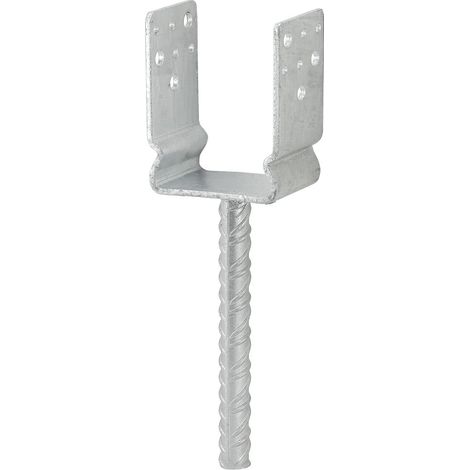 Vormann Schwere Stützenschuhe feuerverzinkt 101 x 60 x 125/325 mm Pfostenträger (1/2)