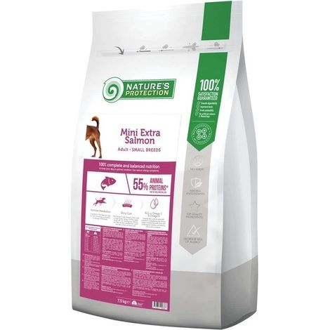 Saumon extra mini Nature's Protection 7,5 kg