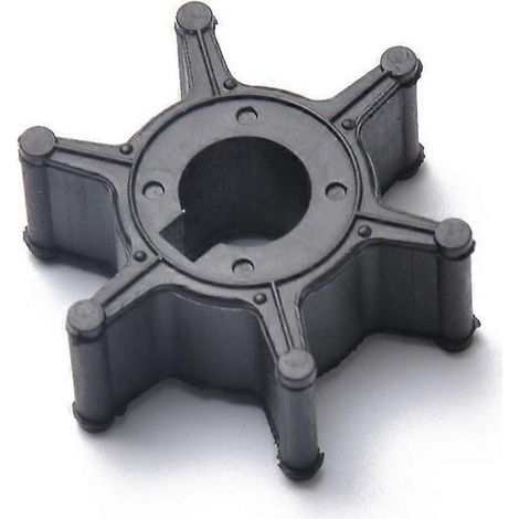 Turbine de pompe à eau 6L5-44352-00-00 pour moteur hors-bord Yamaha 3 CV et 2,5 CV-Black (1/3)