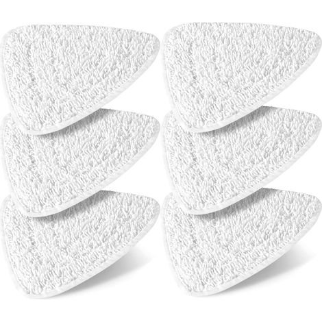 6er-Pack Ersatzbezüge für Vileda Dampfreiniger. Kompatibel mit den Ersatzbezügen für Vileda Dampfreiniger und Vileda Steam PLUS Dampfreiniger sowie mit Ersatz-Wischmoppbezügen für Vileda. (1/5)