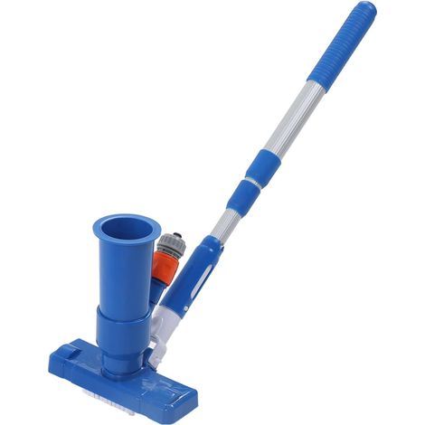 Kit Aspirateur Piscine Télescopique 90cm, Tête Vacuum Brosse Fond 1.3mm pour SPA Étang Fontaine (1/5)