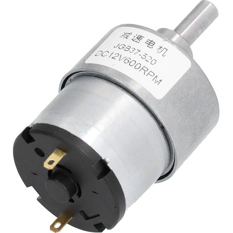 JGB37‑520 12V 600RPM Gleichstrom-Schneckengetriebemotor mit Turbo-Untersetzungswelle für Fenster- und Türöffner (1/5)