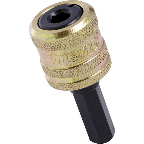 Trend Snappy - Mandrino rapido, attacco esagonale da 3/8", efficiente sistema di accessori intercambiabili, SNAP/QC, argento, 33 x 150 x 82 mm (1/2)