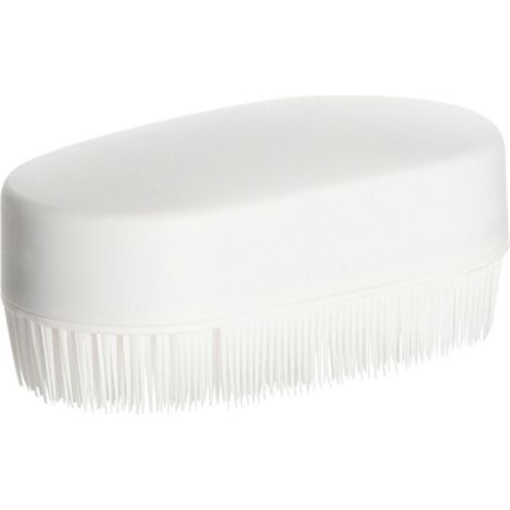 Spazzola Tessuti – Testa Rimovibile, Setole Morbide – PP PE Plastica di Qualità – Design Compatto ed Elegante – Ideale per Abiti, Scarpe e Mobili (1/5)