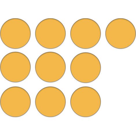 Tapis Antidérapant - Pour Ouvrir Bocaux Et Bouteilles - Dessous De Verre Rond - Caoutchouc Épais - Lot De 4 (1/5)