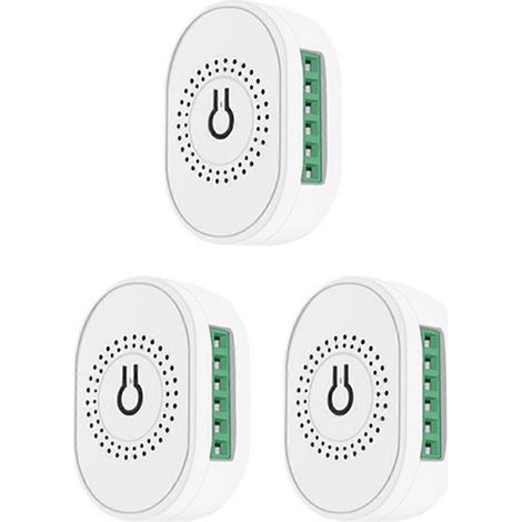 HONORNIC - Module de commande pour ventilateur de plafond Tuya Smart WiFi blanc (1/5)